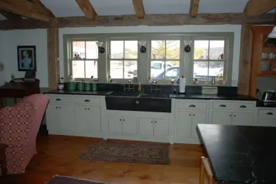 Hinesburg Farmhouse Addition — Kitchen Remodeling project by Dovetail Designs By Jenny Volk