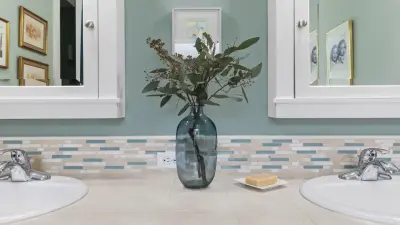 Hollyhock Circle Restroom — Kitchen Remodeling project by Corvallis Custom Kitchens & Baths