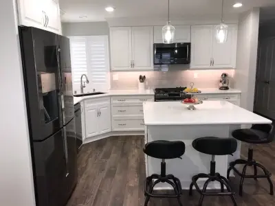 Alpine Maple from HomeCrest Ogilby — Kitchen Remodeling project by Kitchens Etc. Of V.C.
