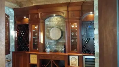 Huntington Beach Wine Lounge — Kitchen Remodeling project by The Kitchen Design Center