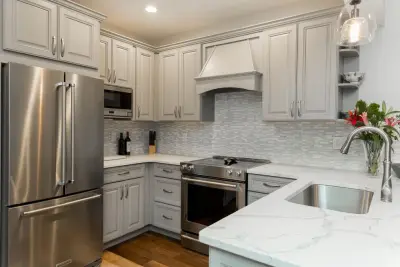 Guest Suite Kitchen and Bath — Kitchen Remodeling project by Saratoga Kitchens And Baths