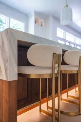 Exploring a Stunning Transitional Kitchen with Quartzite Countertops — Kitchen Remodeling project by Boss Design Center