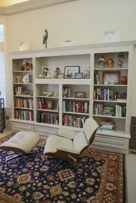 In-House Library - The Inverness Collection — Kitchen Remodeling project by P&M Caseworks, LLC