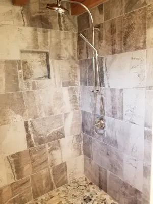 Modern Shower Renovation — Kitchen Remodeling project by Foster's Homes LLC
