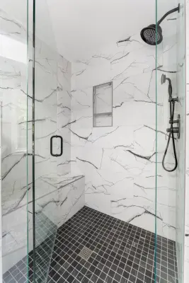 James and Lisa | Primary Bathroom — Kitchen Remodeling project by Solid Kitchen & Bath