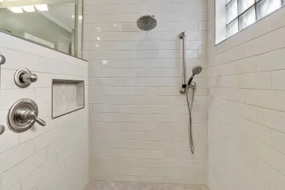 Kenilworth accessible shower — Kitchen Remodeling project by Spencer's Contracting LLC