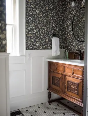 Kennedy Restroom — Kitchen Remodeling project by Dunamis Interiors Inc.