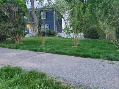 Growing the Greenest Grass — Landscape Construction project by B & B Outdoor Solutions LLC