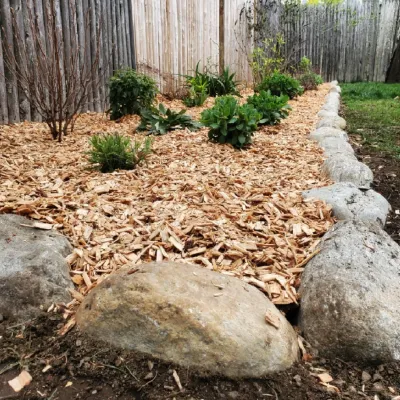 Natural Garden — Landscape Construction project by B & B Outdoor Solutions LLC in Arlington