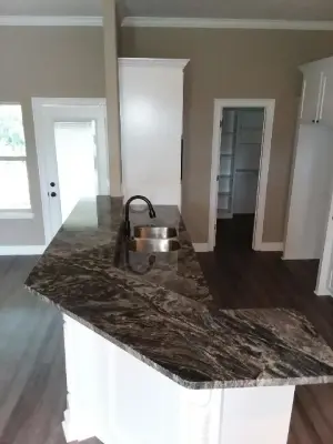 Kitchen and Bath: Dark Forest Granite — Kitchen Remodeling project by Stone Studio A Division Of Contemporary Concepts I
