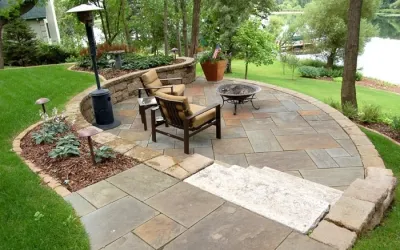 Retaining Walls — Landscape Construction project by Bachman's Landscaping & Garden Services in Minneapolis