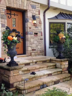 Fall & Winter Pots — Landscape Construction project by Bachman's Landscaping & Garden Services in Minneapolis