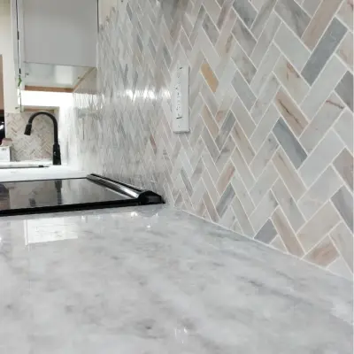 Culinary Wall Tile — Kitchen Remodeling project by Elite Tile Creations