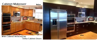 Cabinet Refacing for Kitchens — Kitchen Remodeling project by Delta Cabinets Of New Orleans