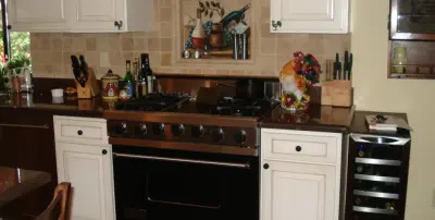 Kitchen Renovation with Updated Range and Backsplash — Kitchen Remodeling project by Jim Martin Construction