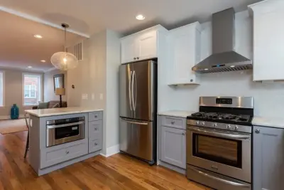 Modern Kitchen Featuring Shaker-Style Cabinets — Kitchen Remodeling project by Rafael Inc