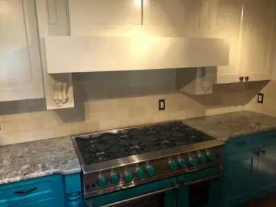 Two-Tone Kitchen Paint — Kitchen Remodeling project by Enchantment Design & Remodeling, LLC