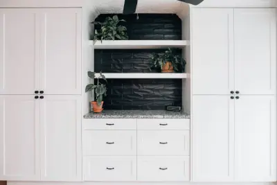 Monochrome Kitchen Renovation — Kitchen Remodeling project by CCH Design | Remodel