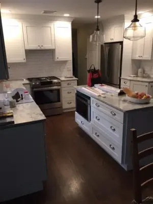 White Kitchen Showcase — Kitchen Remodeling project by Total Solutions NP, LLC