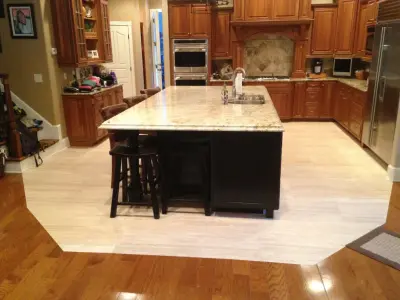Personalized Island — Kitchen Remodeling project by Emerald City Custom Cabinets