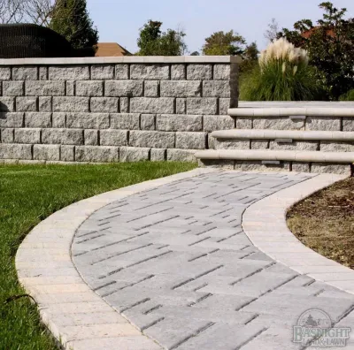 Paver Patios — Landscape Construction project by Basnight Land And Lawn Inc.
