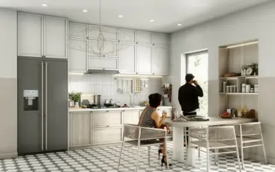 Retro Kitchen Revamp — Kitchen Remodeling project by Nailed It Builders