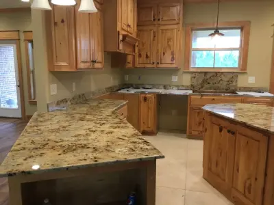 Countertop Improvement for Kitchen and Bathroom — Kitchen Remodeling project by B&L Marble Co. Inc