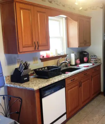 Kitchen Renovation with New Cabinets and Cabinet Refurbishing — Kitchen Remodeling project by Kitchen Solvers Of Charleston