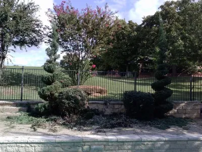 Our Work — Landscape Construction project by Be Green Texas Lawn Care