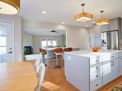 Sustainable Contemporary Kitchen — Kitchen Remodeling project by J.T. McDermott Remodeling