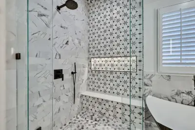 Brentwood Bathroom 2023 — Home Renovation & Remodeling Services project by Fears Construction Inc