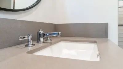 Brentwood Primary Bathroom — Home Renovation & Remodeling Services project by Maple Avenue Construction