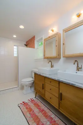 Vibrant and Daring Home Renovation — Home Renovation & Remodeling Services project by Building Company Number 7, Inc.