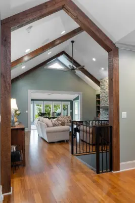 Sunny and Comfortable Lounge by Semper Fi Custom Remodeling