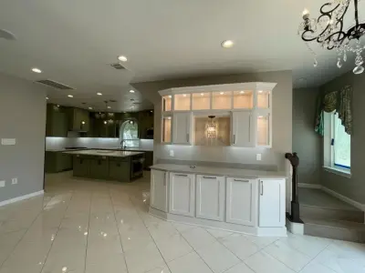 Contemporary and Vibrant Kitchen Renovation — Home Renovation & Remodeling Services project by Tell Projects