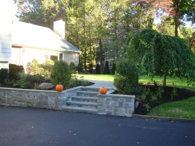 Bellantoni Landscape - Retaining Wall Construction in White Plains, NY