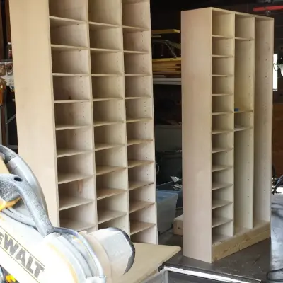 Construct this cabinet for a CPA office — Home Renovation & Remodeling Services project by WLC Pressure Washing & Services
