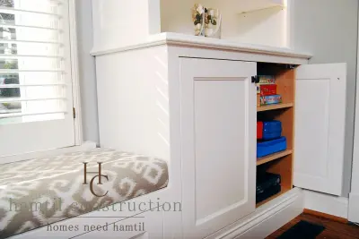 Kirkwood, MO Custom Bookcase Installation by Hamtil Construction, LLC