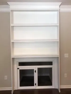 Integrated Dog Crate — Home Renovation & Remodeling Services project by Creation Home Improvement