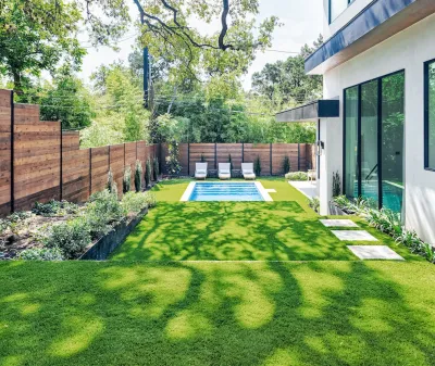 Modern Backyard Renovation — Landscape Construction project by Best Of Texas Landscapes