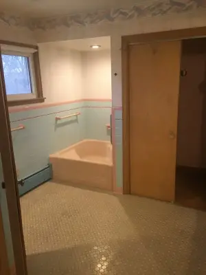Lodge restroom — Home Renovation & Remodeling Services project by Bailey Home Services LLC