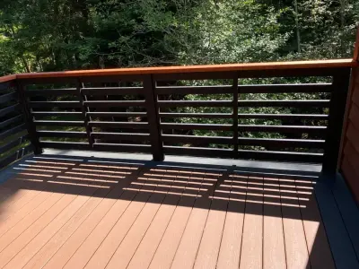 Trex Patio — Home Renovation & Remodeling Services project by Black Dog Building