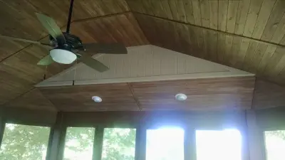 California Enclosed Porch — Home Renovation & Remodeling Services project by Rath Construction