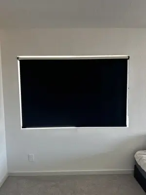 Casey's Light-Blocking Roller Shades – Paradise Valley Village, Phoenix — Home Renovation & Remodeling Services project by Arizona Window Coverings Center