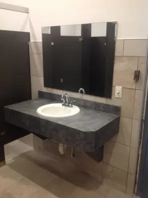 CC - Restroom Renovation — Home Renovation & Remodeling Services project by BER-SHEL Inc., STORM-PRUF