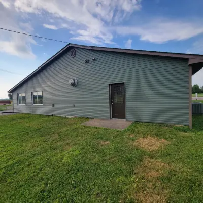 Centerburg Conservation Club - Siding Installation — Home Renovation & Remodeling Services project by Stover Home Services LLC