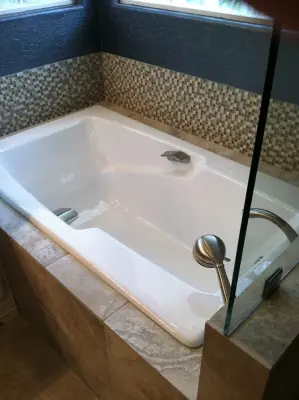 Chateau Woods Updated Master Bath by Town Oak Construction