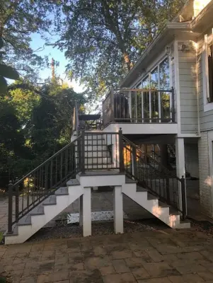 Sunroom and Deck Expansion Project in Chevy Chase, MD — Home Renovation & Remodeling Services project by Managed Renovations