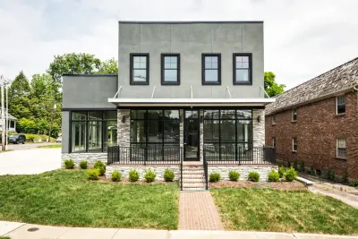 Modern Office on Ashland Avenue — Home Renovation & Remodeling Services project by TJH Construction Company, LLC