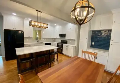 Wilmington, DE Classic White Kitchen Renovation by Fine Remodeling
